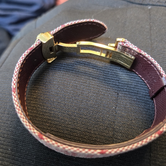 Authentic LOUIS VUITTON Monogram Mini Canvas Good Luck Bracelet - Picture 13 of 15